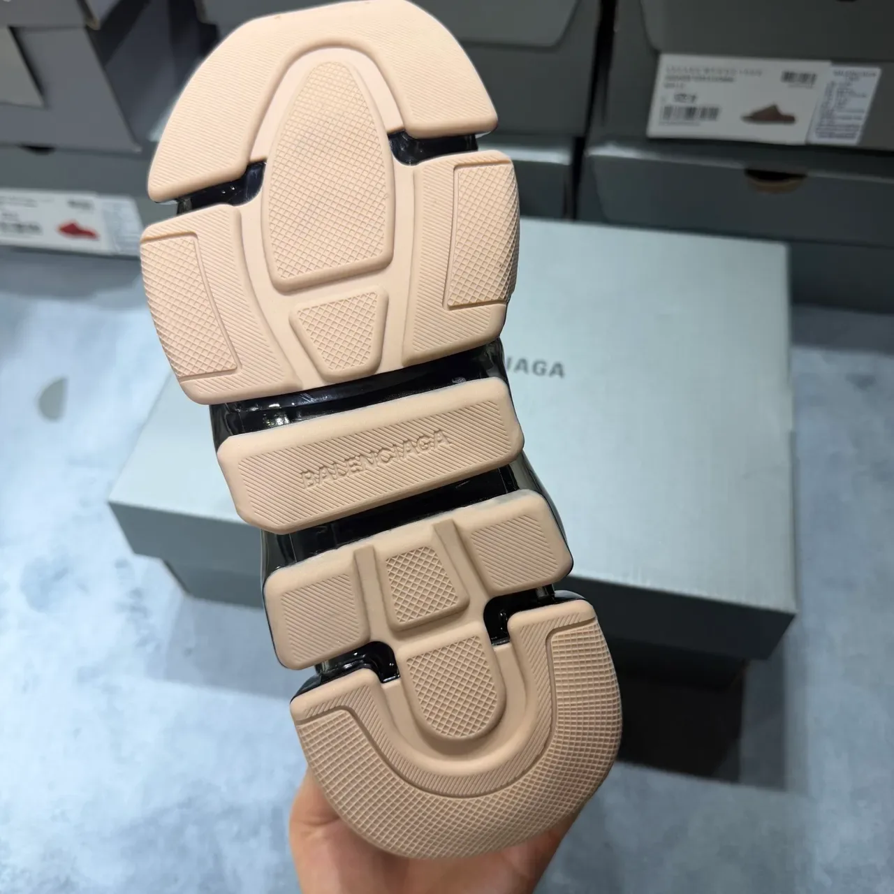 Balenciaga Speed Trainer Black Sock-Fit Lifestyle Sneakers 4
