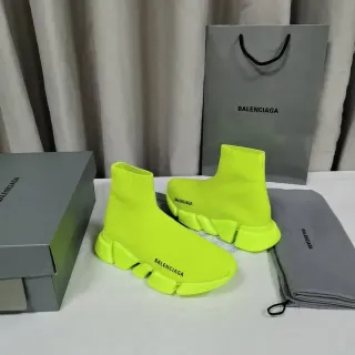 Balenciaga Speed Trainer Neon Yellow Lifestyle Sneakers