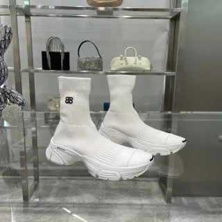 Balenciaga Speed Trainer zapatillas lifestyle blancas con ajuste sock-fit