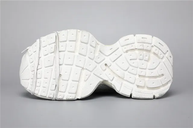 Balenciaga Track Trainer حذاء رياضي أبيض كامل 6