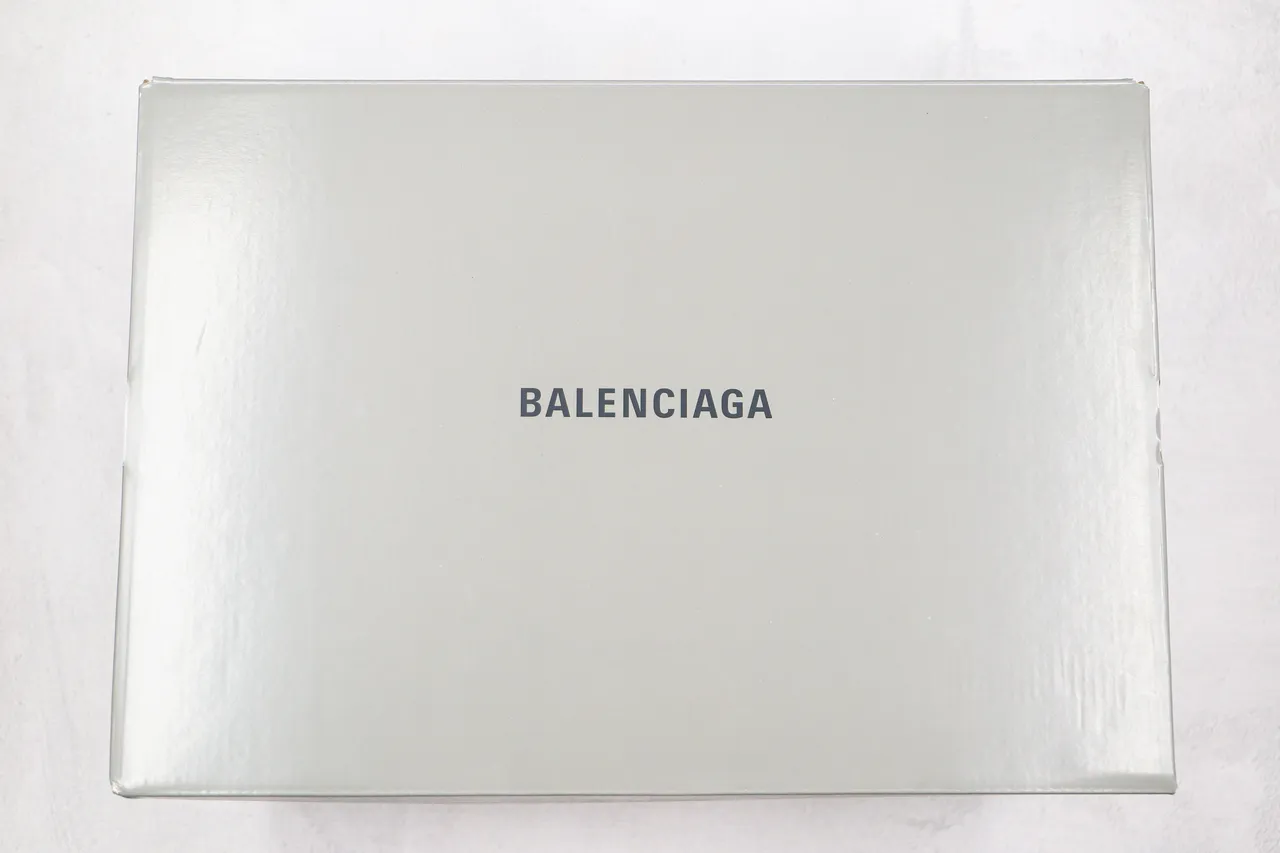 Balenciaga Track Trainer Gris Azul Amarillo Neón Zapatillas Gruesas 10