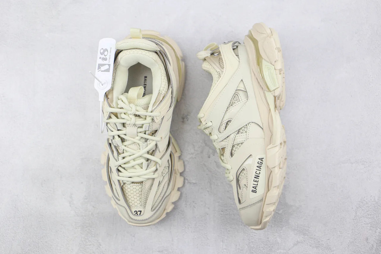Balenciaga Track Trainer Off-White Chunky Sneakers 3