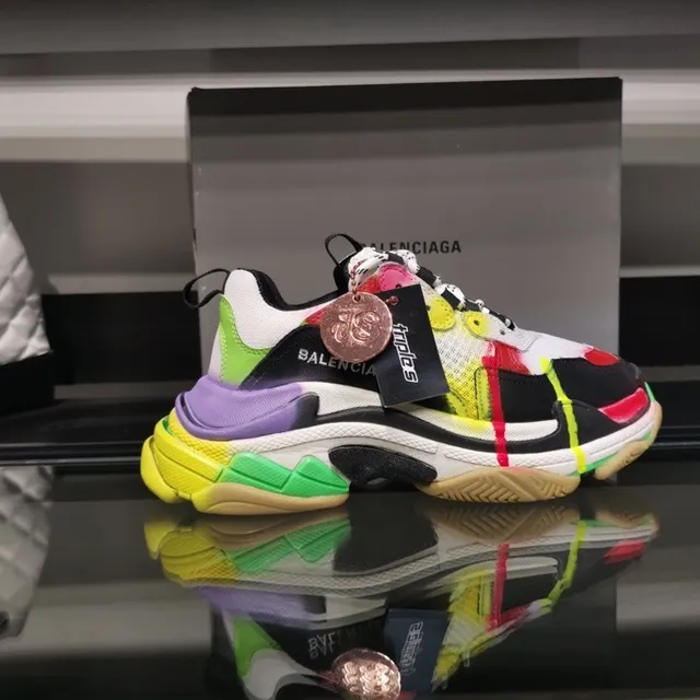 Balenciaga Triple S Multicolor Chunky Sneakers 1