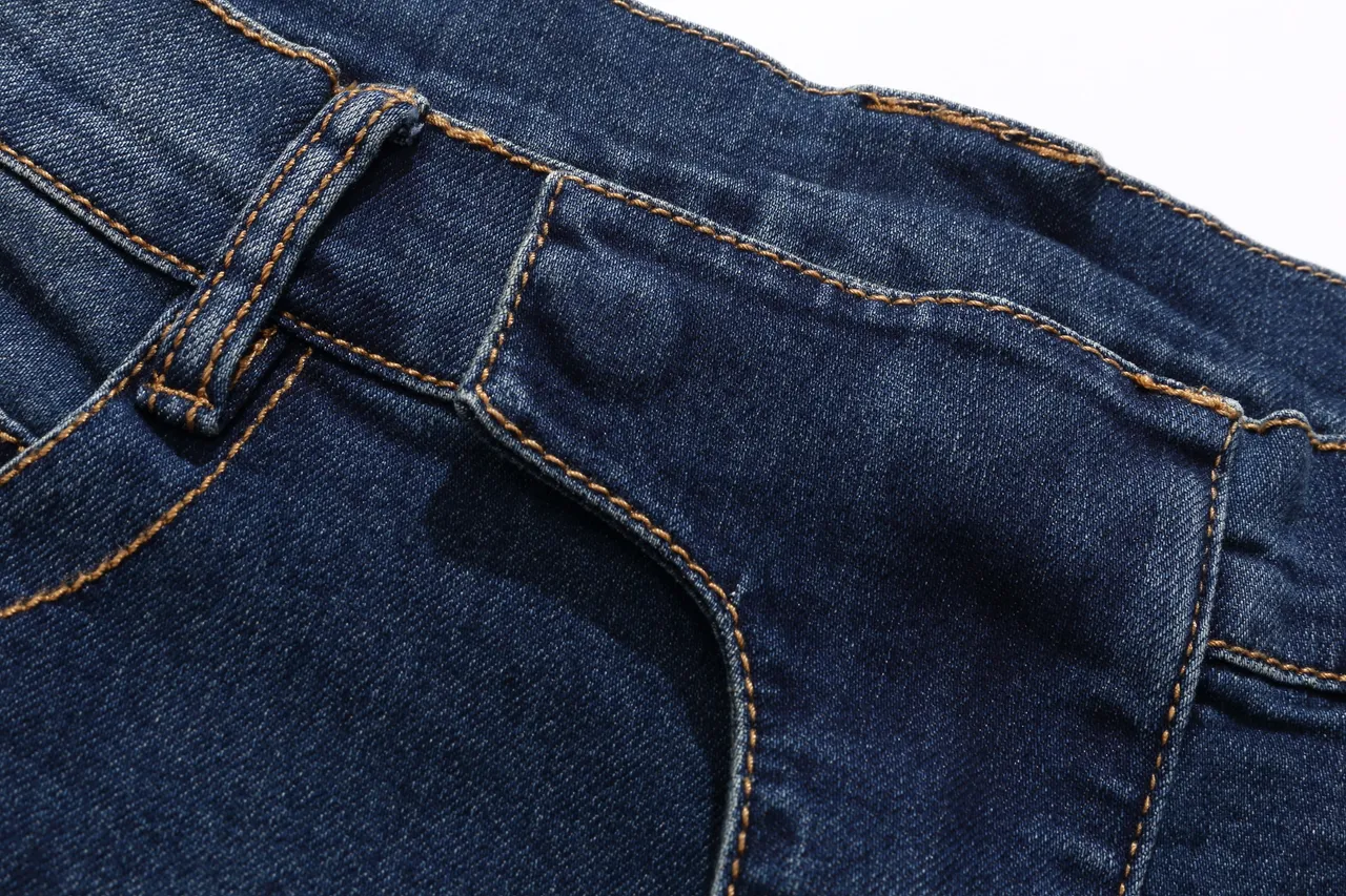 Balmain Biker-Style Ribbed Denim Shorts 10