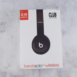 Beats Solo³ Wireless Club Collection Black Over-ear Headphones