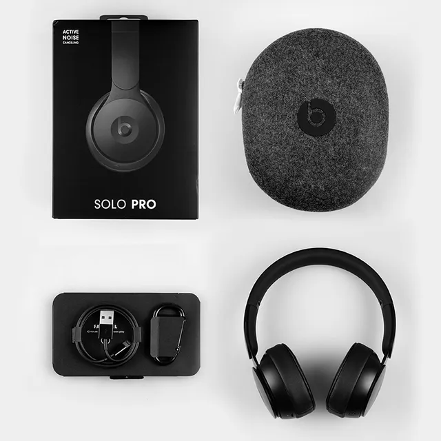 Beats White Gold Compact Matte Finish Over-ear Headphones 4