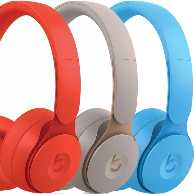 Beats White Gold Compact Matte Finish Over-ear Headphones 6