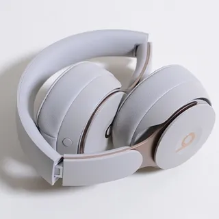Beats White Gold Compact Matte Finish Over-ear Headphones 9