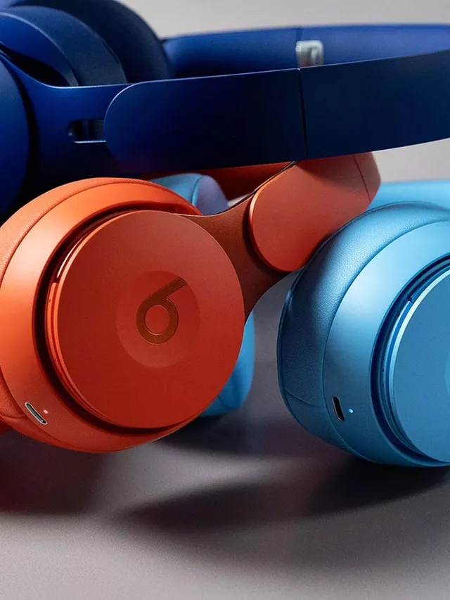 Beats White Gold Compact Matte Finish Over-ear Headphones 17