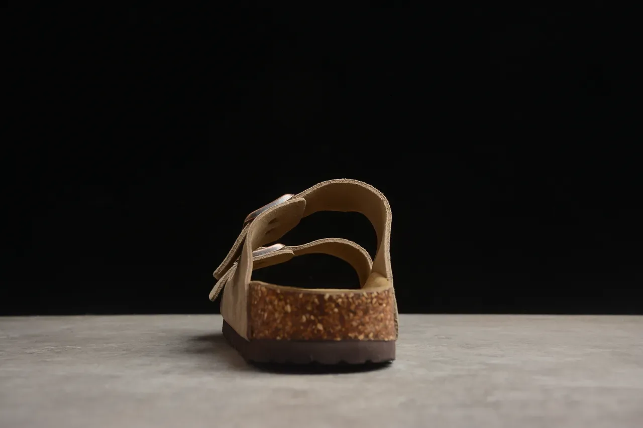Birkenstock Arizona Beige Suede Casual Sandals 8