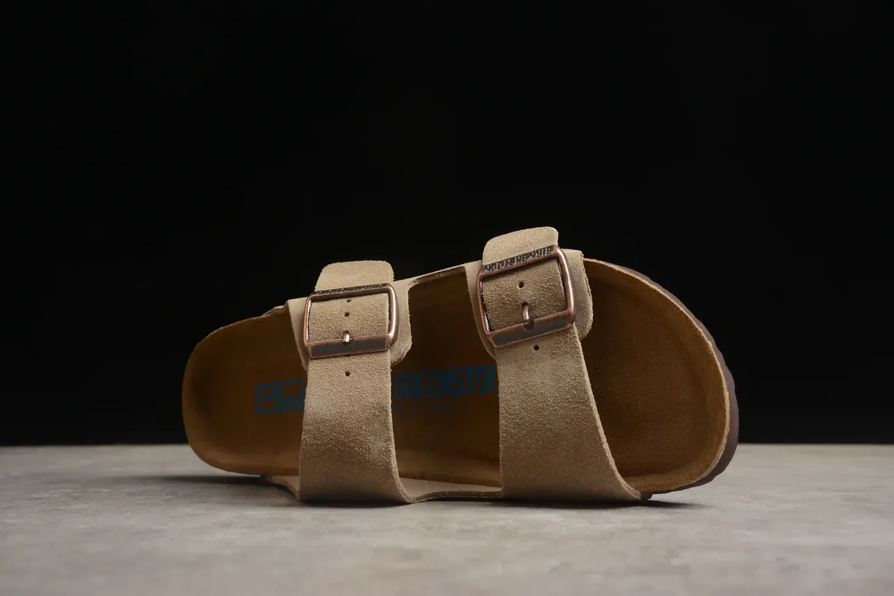 Birkenstock Arizona Beige Suede Casual Sandals 10