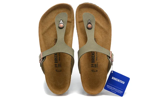 Birkenstock Arizona أخضر زيتوني كاجوال صندل 2