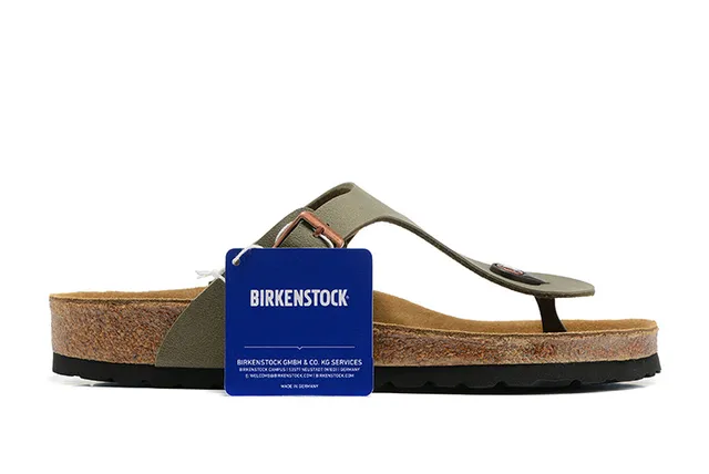 Birkenstock Arizona أخضر زيتوني كاجوال صندل 6