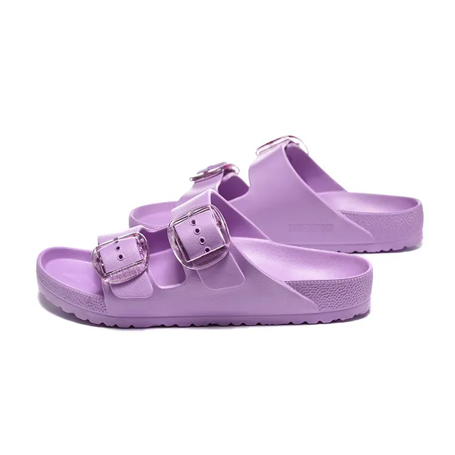 Birkenstock Arizona sandales casuals lavande pastel à deux brides 5