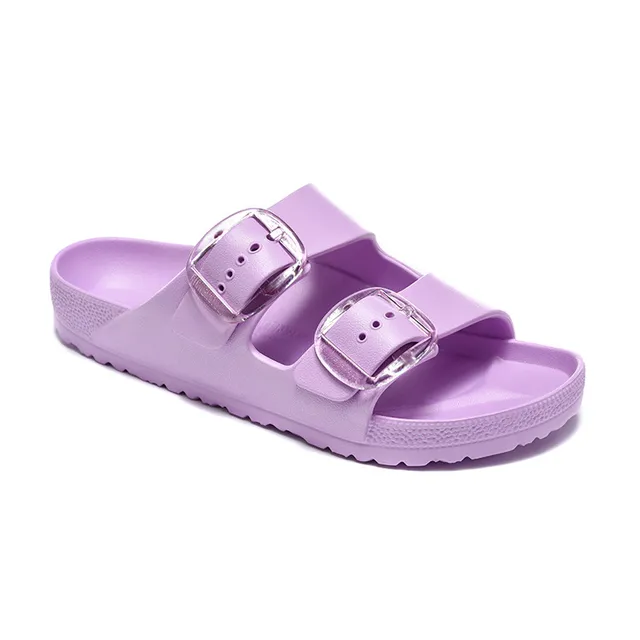 Birkenstock Arizona sandales casuals lavande pastel à deux brides 6