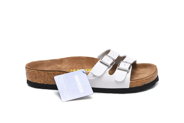 Birkenstock Arizona Sandálias Casual Brancas 2
