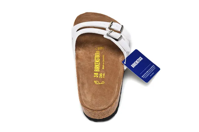 Birkenstock Arizona Sandálias Casual Brancas 5