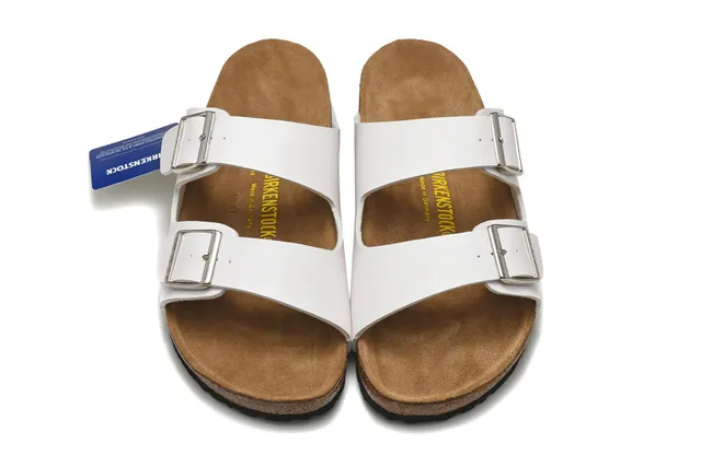 Birkenstock Arizona Sandales Casuales Blanches 3