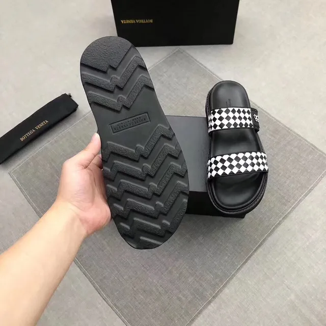 Bottega Veneta Andiamo zapatillas de plataforma a cuadros 2