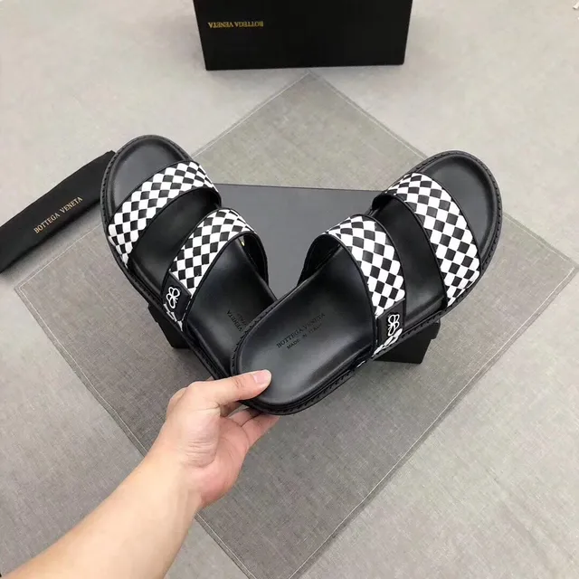 Bottega Veneta Andiamo zapatillas de plataforma a cuadros 5
