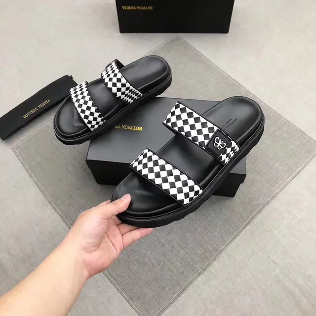 Bottega Veneta Andiamo zapatillas de plataforma a cuadros 8
