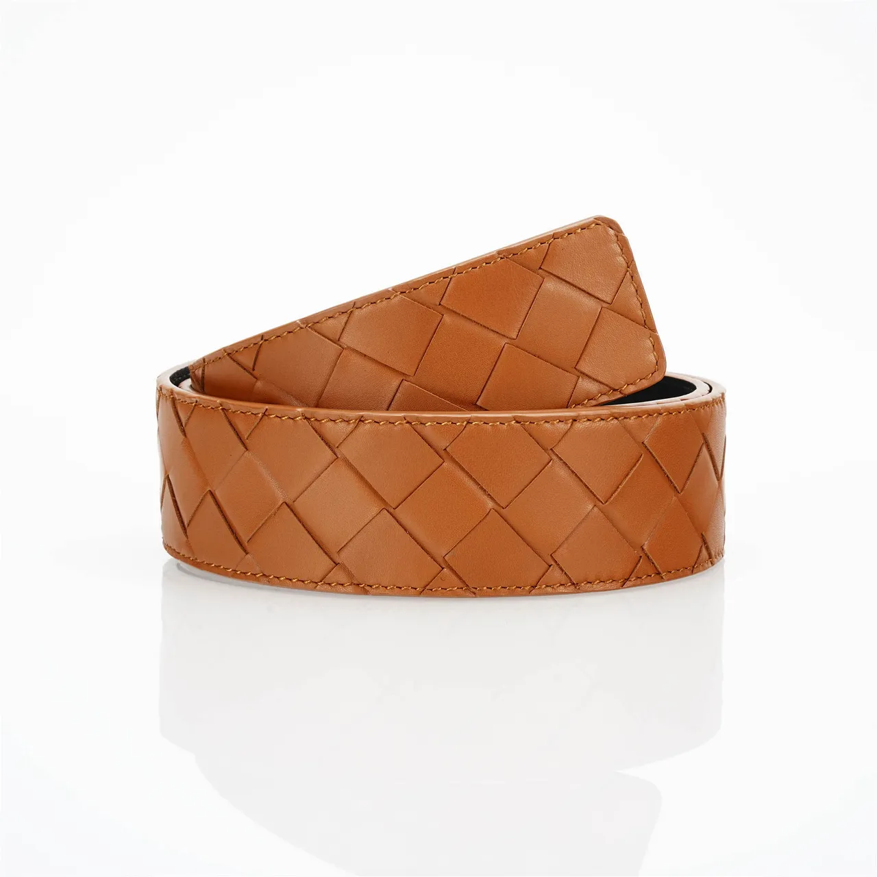 Bottega Veneta Intrecciato Ceinture en cuir tissé 3