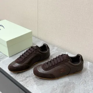 Burberry Knight Brown Suede and Leather Lifestyle Sneakers