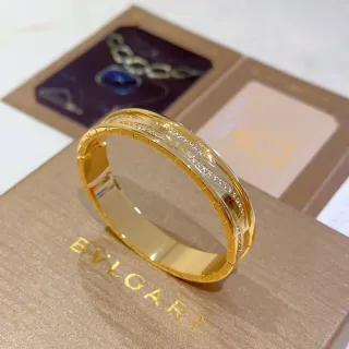 Bvlgari B.zero1 多带 Pavé-Set 金手链