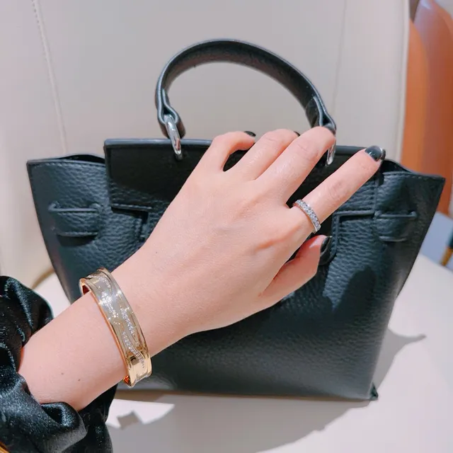 Bvlgari B.zero1 multi-bande Pavé-Set bracelet en or 8