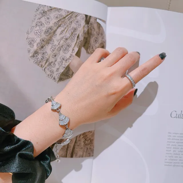 Bvlgari Divas’ Dream Fan-Link Silver-Tone Bracelet 8