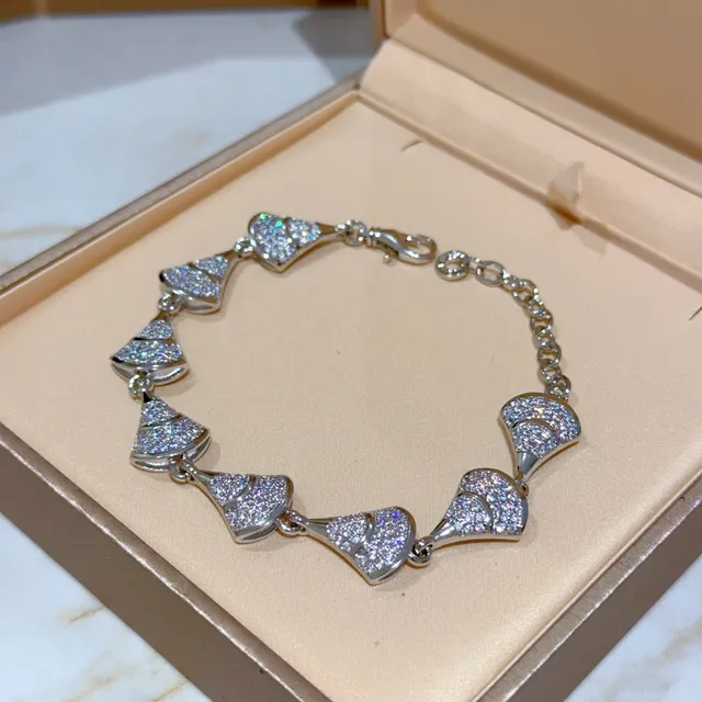 Bvlgari Divas’ Dream Fan-Link Silver-Tone Bracelet 9