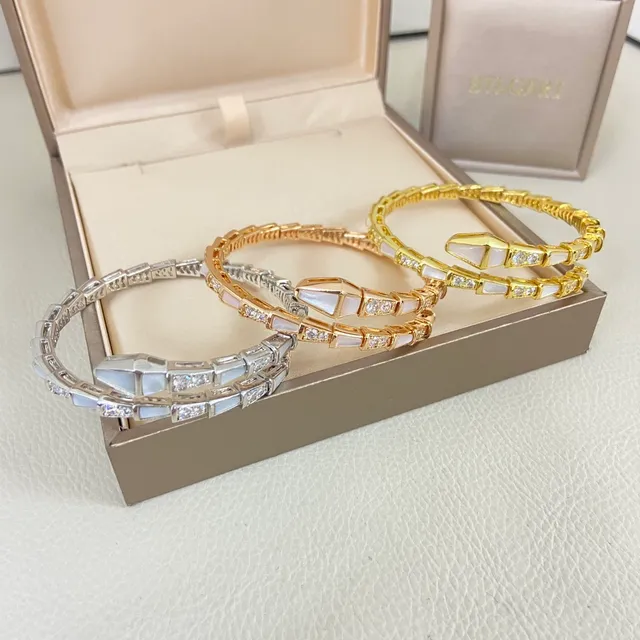 Bvlgari Bracelet Or et Argent Articulé Rigide à Maillons Segments Géométriques Coniques 2