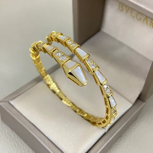 Bvlgari Bracelet Or et Argent Articulé Rigide à Maillons Segments Géométriques Coniques 4