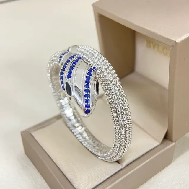 Bvlgari Serpenti Bracelet Or Rose Serpent Enroulé Rubis Pavé 6