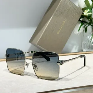 Bvlgari Serpenti Square Gradient Lens Sunglasses