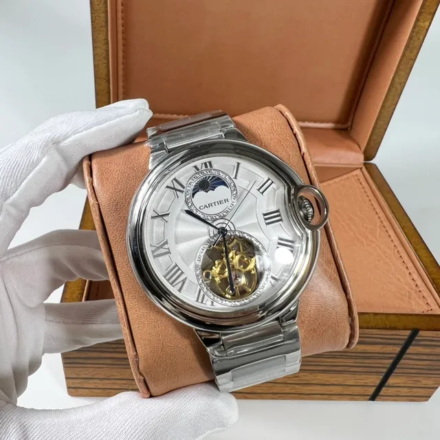 Cartier Ballon Bleu Moonphase Mechanical Watch 5
