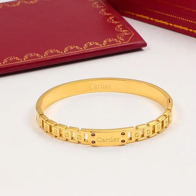 سوارة Cartier Juste un Clou ذهبي وردي أصفر فضي 4