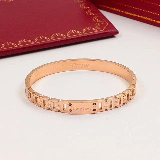 سوارة Cartier Juste un Clou ذهبي وردي أصفر فضي 5