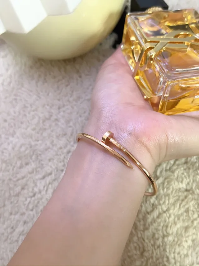 Cartier Juste un Clou Bracelet fin en or à fermeture à tête de vis 2