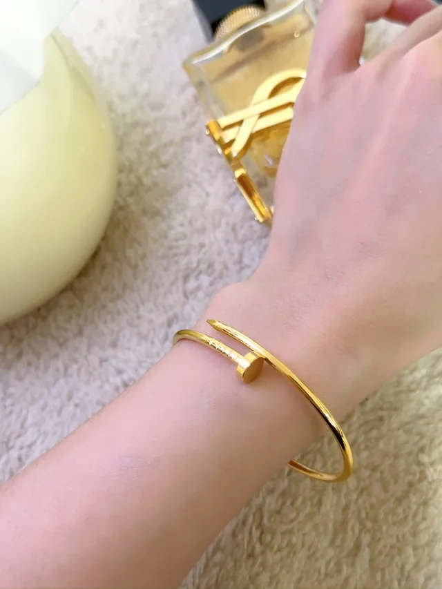 Cartier Juste un Clou Bracelet fin en or à fermeture à tête de vis 5
