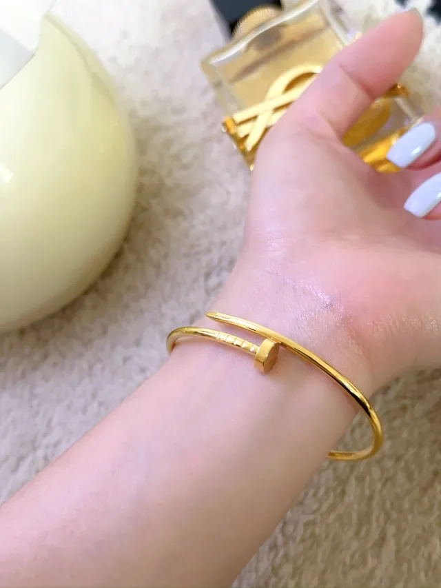 Cartier Juste un Clou Bracelet fin en or à fermeture à tête de vis 6