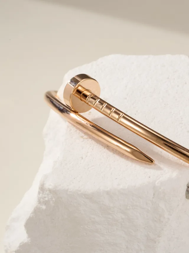Cartier Juste un Clou Bracelet fin en or à fermeture à tête de vis 8