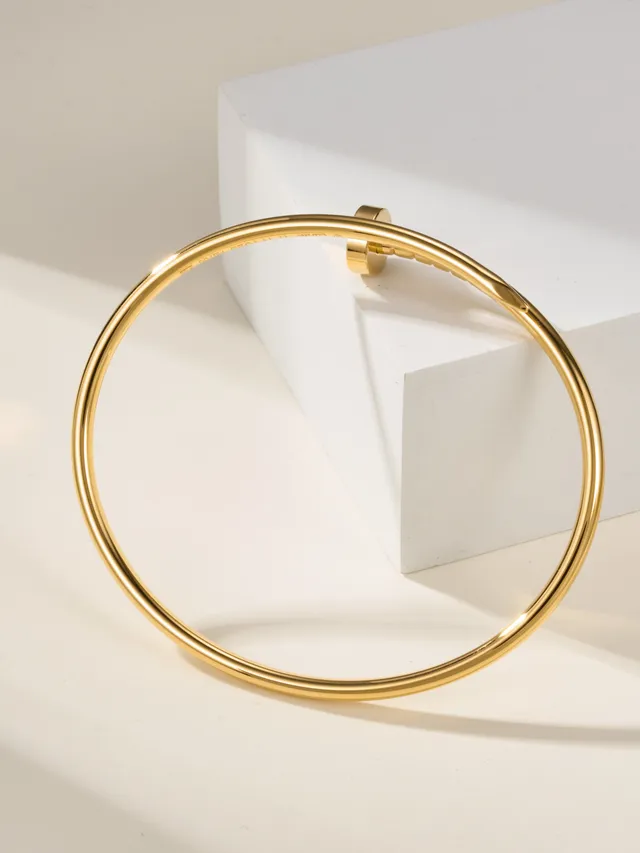 Cartier Juste un Clou Bracelet fin en or à fermeture à tête de vis 11