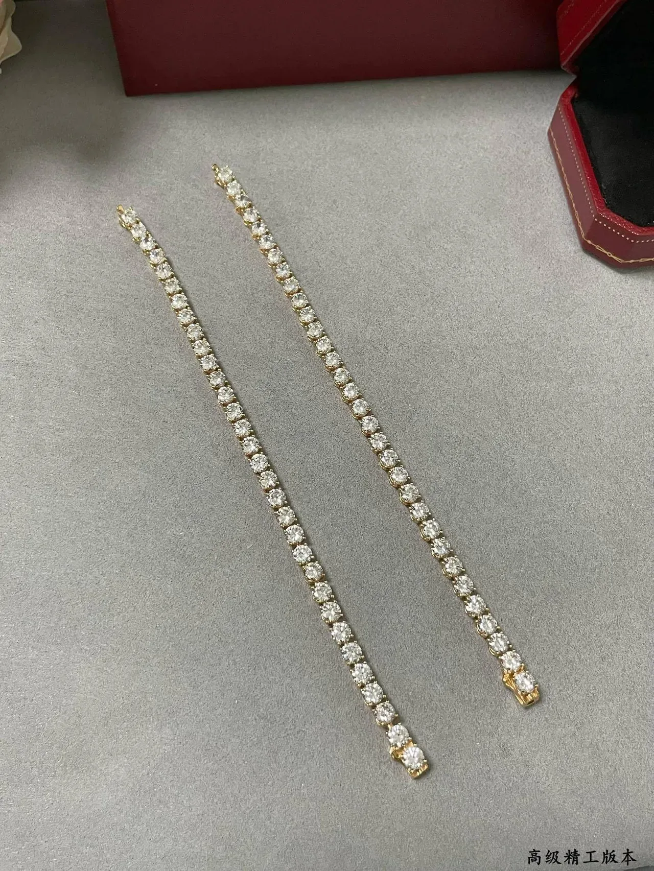 Cartier Juste un Clou Pavé et Bracelets Bezel-Link en Or 3