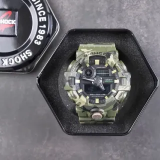 Casio G-Shock GA-100 Camouflage Rugged Analog-Digital Sports Watch
