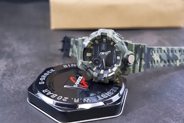 Casio G-Shock GA-100 Camouflage Rugged Analog-Digital Sports Watch 2