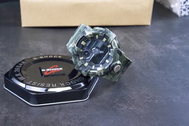 Casio G-Shock GA-100 Camouflage Rugged Analog-Digital Sports Watch 3