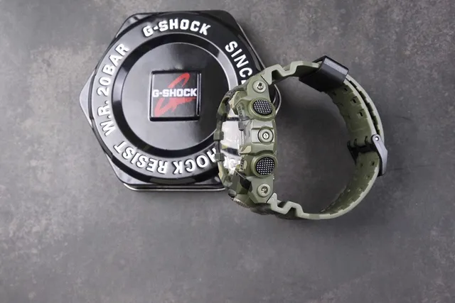Casio G-Shock GA-100 Camouflage Rugged Analog-Digital Sports Watch 6