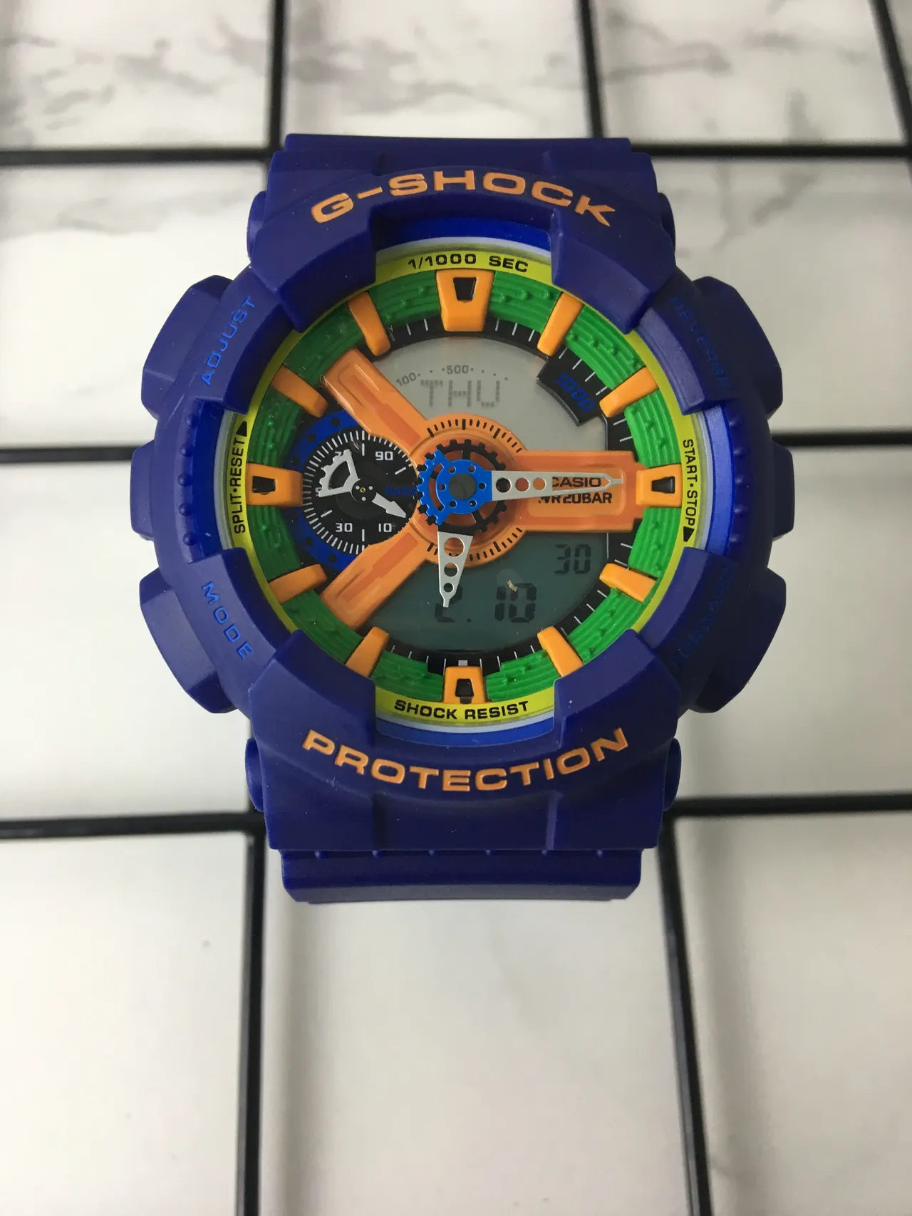 Casio G-Shock GA-100 Multicolor Rugged Sports Watch 1