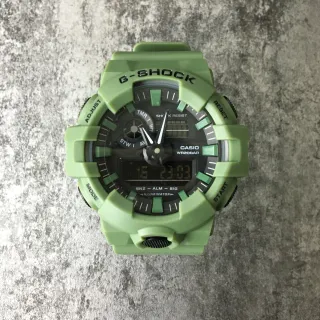 Casio G-Shock GA-100 أخضر زيتوني ساعة رياضية